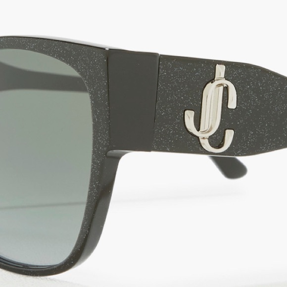 Jimmy Choo 58 mm Shays Rectangle Sunglasses. - Picture 2 of 13